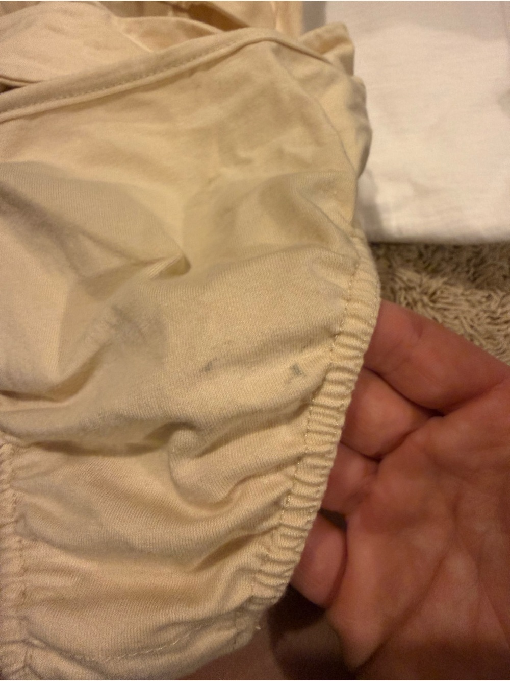 NWT PrettyLittleThing Beige Cutout Long Sleeve Bodysuit - Picture 5 of 5